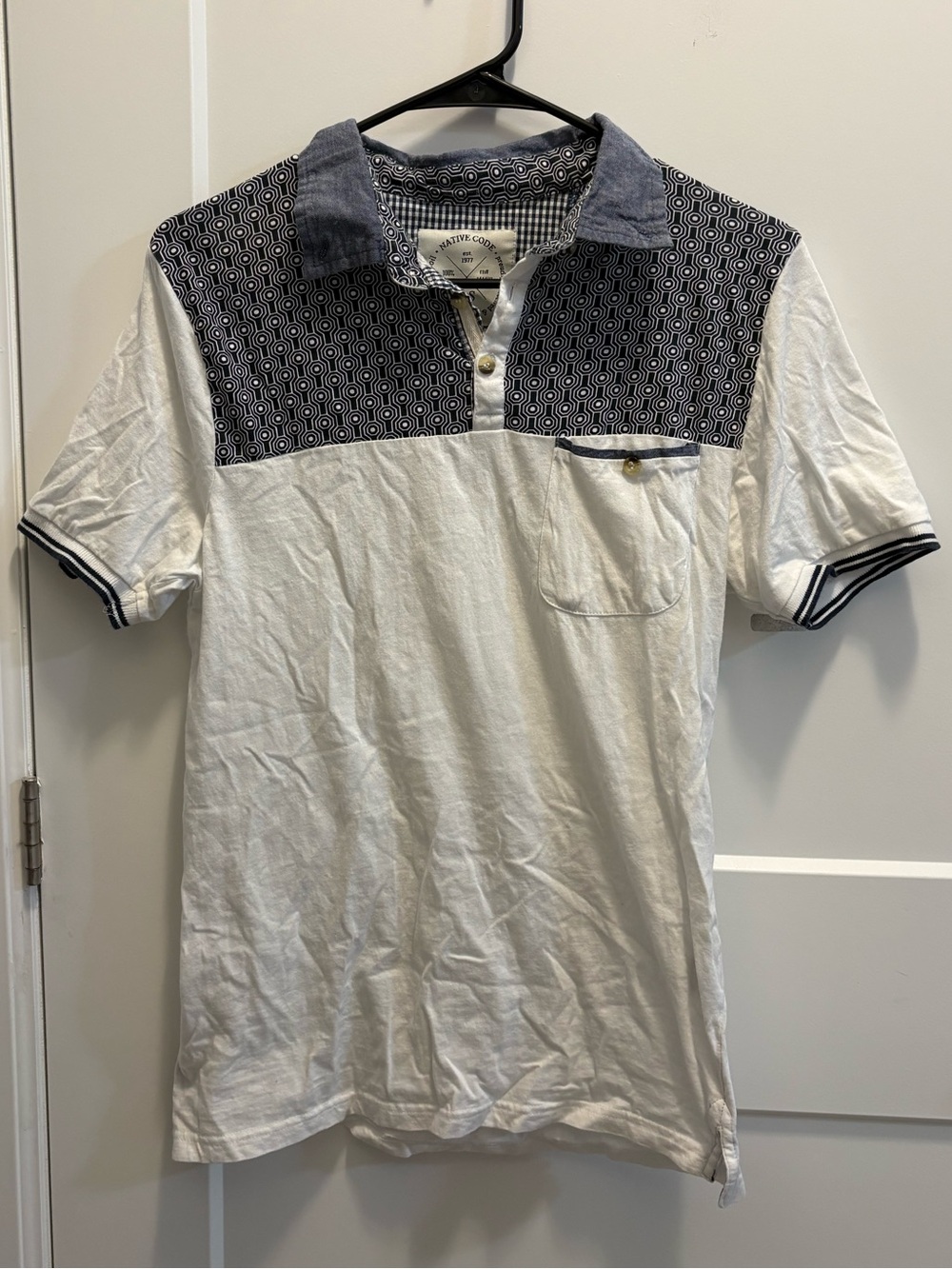Men’s Cotton Polo style T-shirt